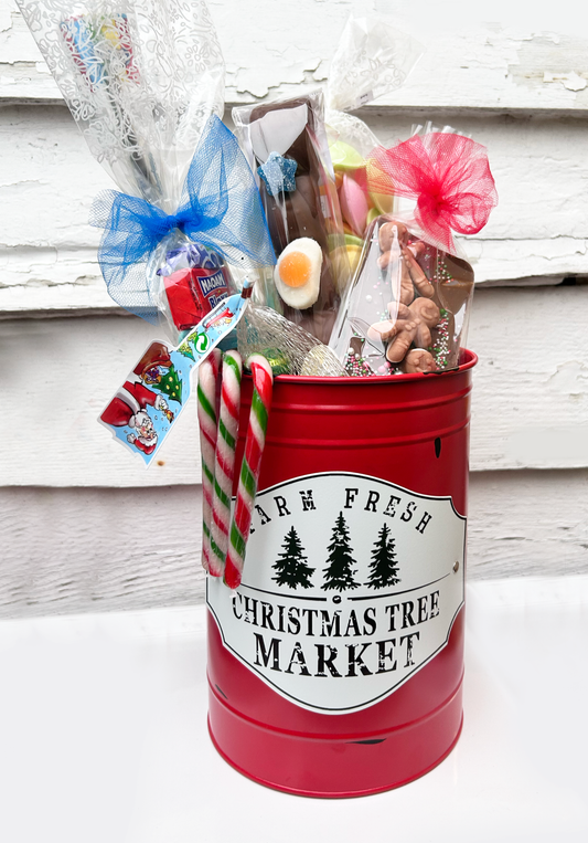 Gift Tin filled with Choccies and Sweets